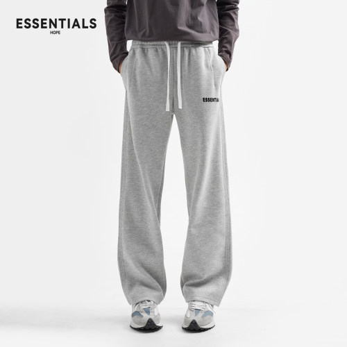 ESSENTIALS HOPE秋冬季直筒休闲卫裤男士宽松百搭加绒加厚运动裤
