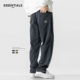 HOPE美式 新款 潮牌水洗微锥工装 ESSENTIALS 裤 男生春季 直筒休闲裤