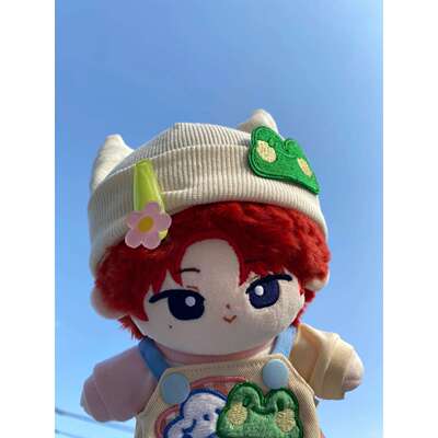 徐明浩火狐Seventeen属性棉花娃娃20cm可爱同人玩偶女生节日礼物