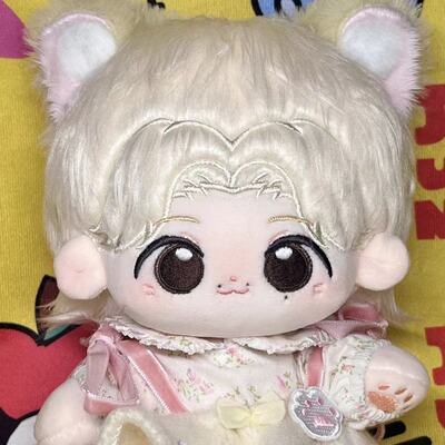 seventeen 文俊辉属性20cm棉花娃娃开门喵帅气玩偶小众定制送女生