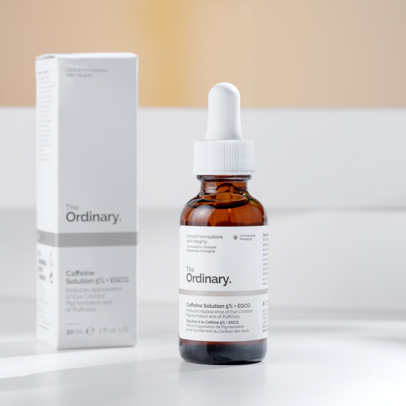 The Ordinary 5%咖啡因眼部精华B5保湿15%GF寡肽修护补水30ml