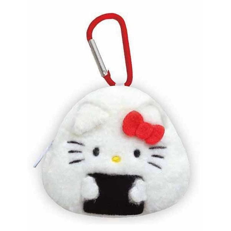 Sanrio三丽鸥hellokitty玉桂狗饭团零钱包包挂件登山钥匙扣