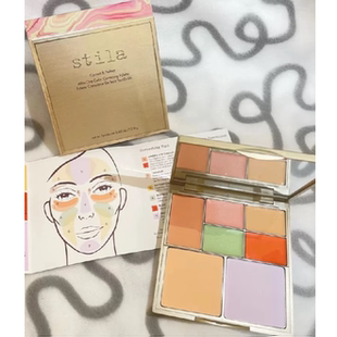 保税 stila/诗狄娜七色遮瑕盘修容遮痘印黑眼圈12.9g