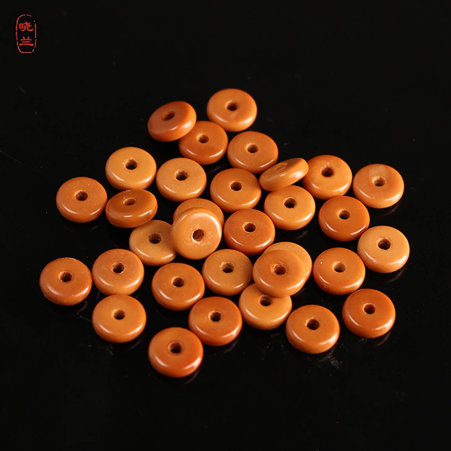 橄榄核隔片散珠diy文玩配饰