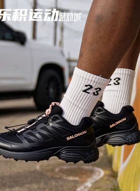 乐积运动SALOMON萨洛蒙 XT-Pathway 2黑粉芭蕾蝴蝶结跑步鞋477950