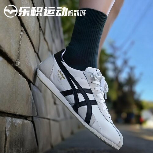 乐积运动 OnitsukaTiger鬼塚虎 Runspark黑白休闲鞋1183B480-105