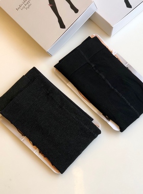 高品质女士500D秋冬加厚款瘦腿连裤袜2条装黑色+深灰色柔软细腻