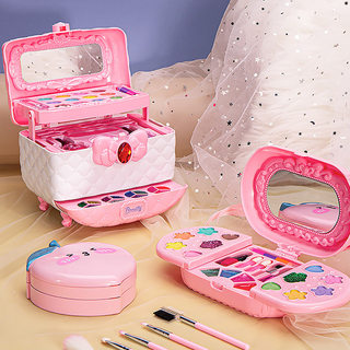 儿童化妆品玩具套装女孩彩妆盒过家家玩具装扮女童公主小孩礼物