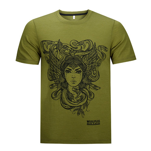 -ni-2020澳洲100%羊毛美杜莎t恤