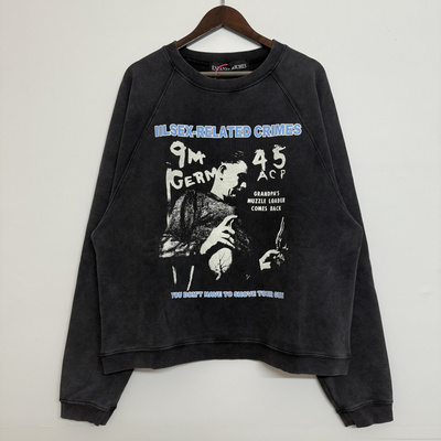 Enfants Riches Deprimes忧郁的富二代美式高街复古印花宽松卫衣