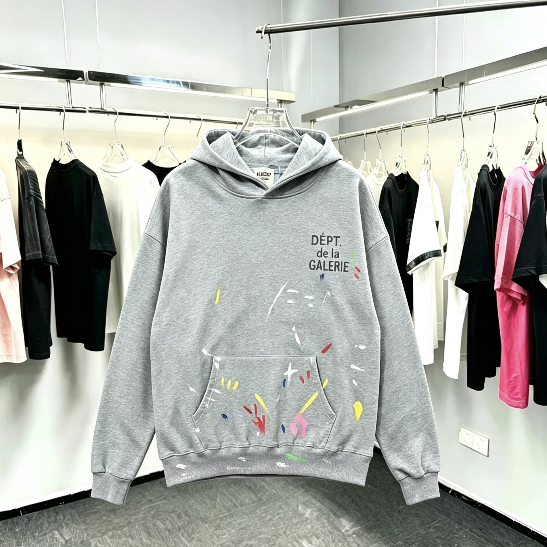 Gallery Dept泼墨涂卫衣