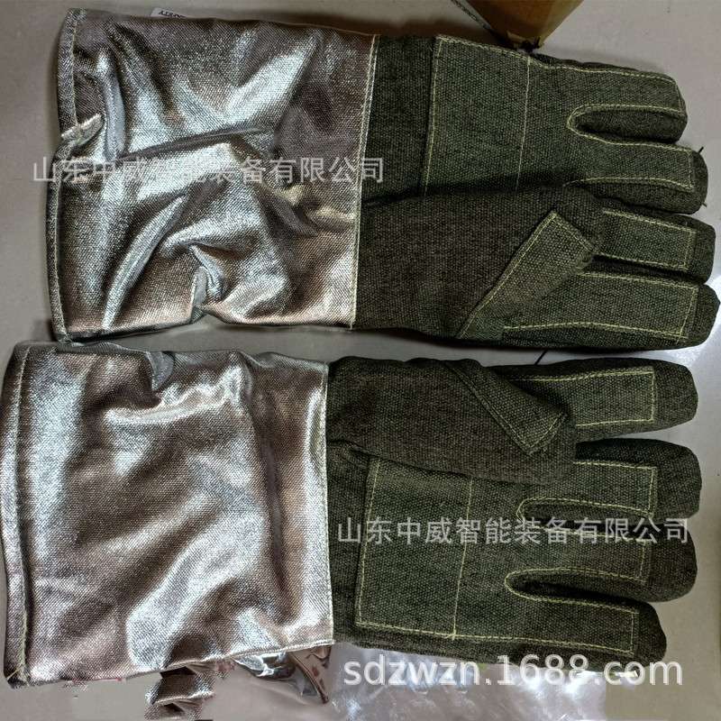 化工厂耐高温手套 500-1000度耐高温手套 炼钢厂用耐高温手套