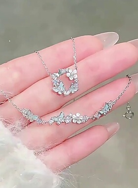 女小众设计钛钢chic风项链