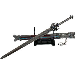 牧神记周边牧神记动漫周边武工艺品秦牧少保剑28CM全金属玩具刀剑