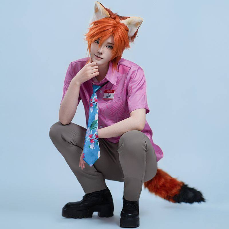 疯狂动物城2疯狂动物城2cos服尼克王尔德cosplay狐尼克常服C服尼,模玩/动漫/周边/娃圈三坑/桌游,棉花娃娃/毛绒玩具娃衣,淘宝优惠券,粉丝福利购,淘宝优惠卷