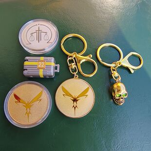 萤火突击周边萤火突击周边挂件永生之主模型挂件挂饰书包拉链钥匙