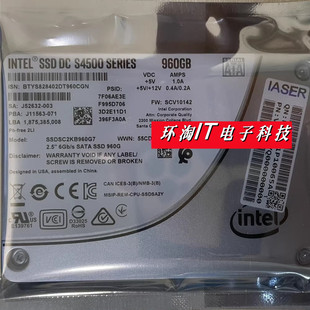浪潮SA5112M4 NF8460M4 NF5460M4固态服务器硬盘960G SSD SATA 6G