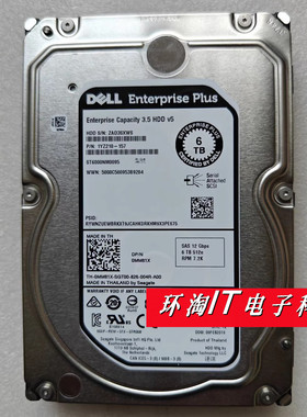 DELL SC3020 SCv2080 SC280存储硬盘 ST6000NM0095 0MM81X 6T SAS