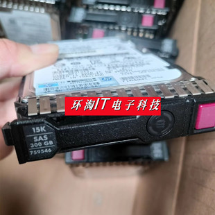 15K 12Gbps 759208 001 硬盘 759546 Gen9 B21 SAS 300G Gen8