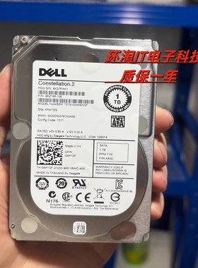DELL ST91000640NS WF12F 1T SATA 7.2K 2.5寸 0WF12F 服务器硬盘