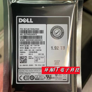 2.5寸 R730 SATA 戴尔 SSD 09W12R 固态硬盘1.92T Dell R740