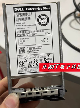 Dell/戴尔 SAS 12Gb 200GB SSD 2.5 0G860Y 0B32016 康贝固态硬盘