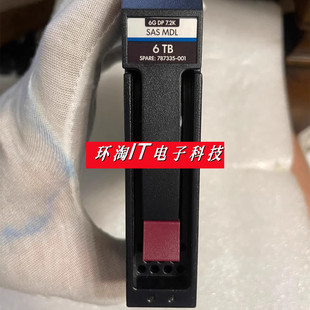 原装 J9F36A 787335-001 6T 7.2K 3.5in SAS MSA 服务器存储硬盘