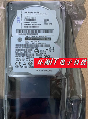 V5000 Gen2 01AC596 900G 10K SAS 2.5 12Gbps 01EJ017 01EJ019