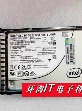 H 717973-B21 718139-001 800GB SATA SSD 6GB 2.5 服务器硬盘