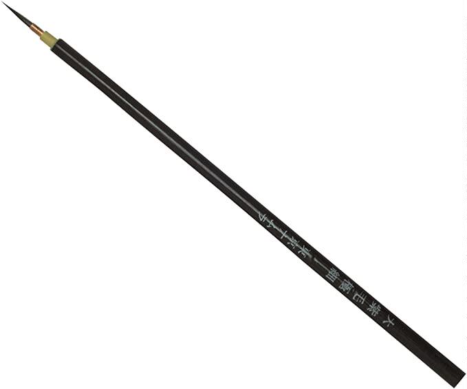 猫君推荐日本名村大成堂勾线笔毛笔国画水彩版下紫毛貂毛面相笔