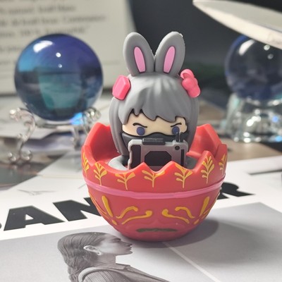 网红爆款三角洲行动周边麦小蛋手办模型纪念送朋友可爱麦晓雯现货