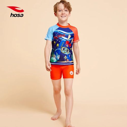 可爱卡通印花简约圆领高弹舒适