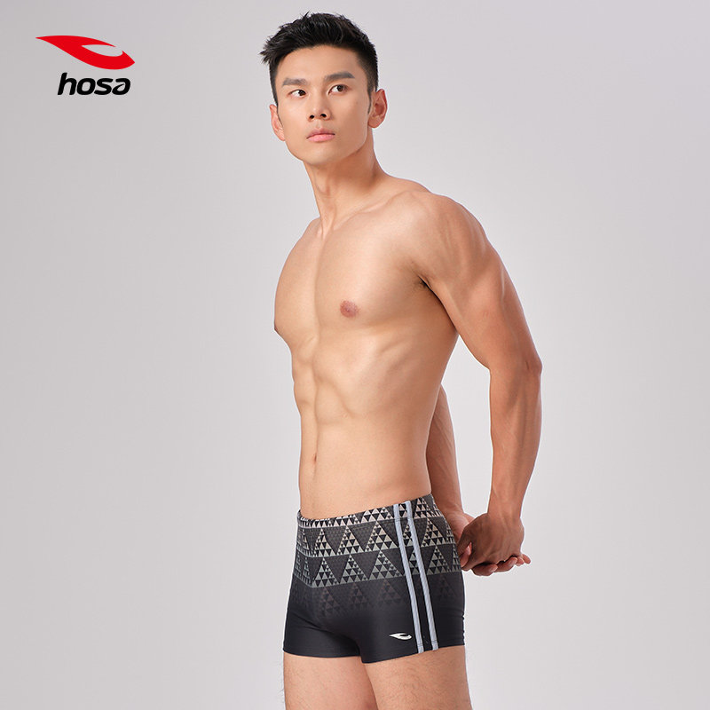 浩沙泳裤男防尴尬游泳裤男士泳衣泡温泉平角五分大码新款专业泳装,运动/瑜伽/健身/球迷用品,男士泳衣,淘宝优惠券,粉丝福利购,淘宝优惠卷