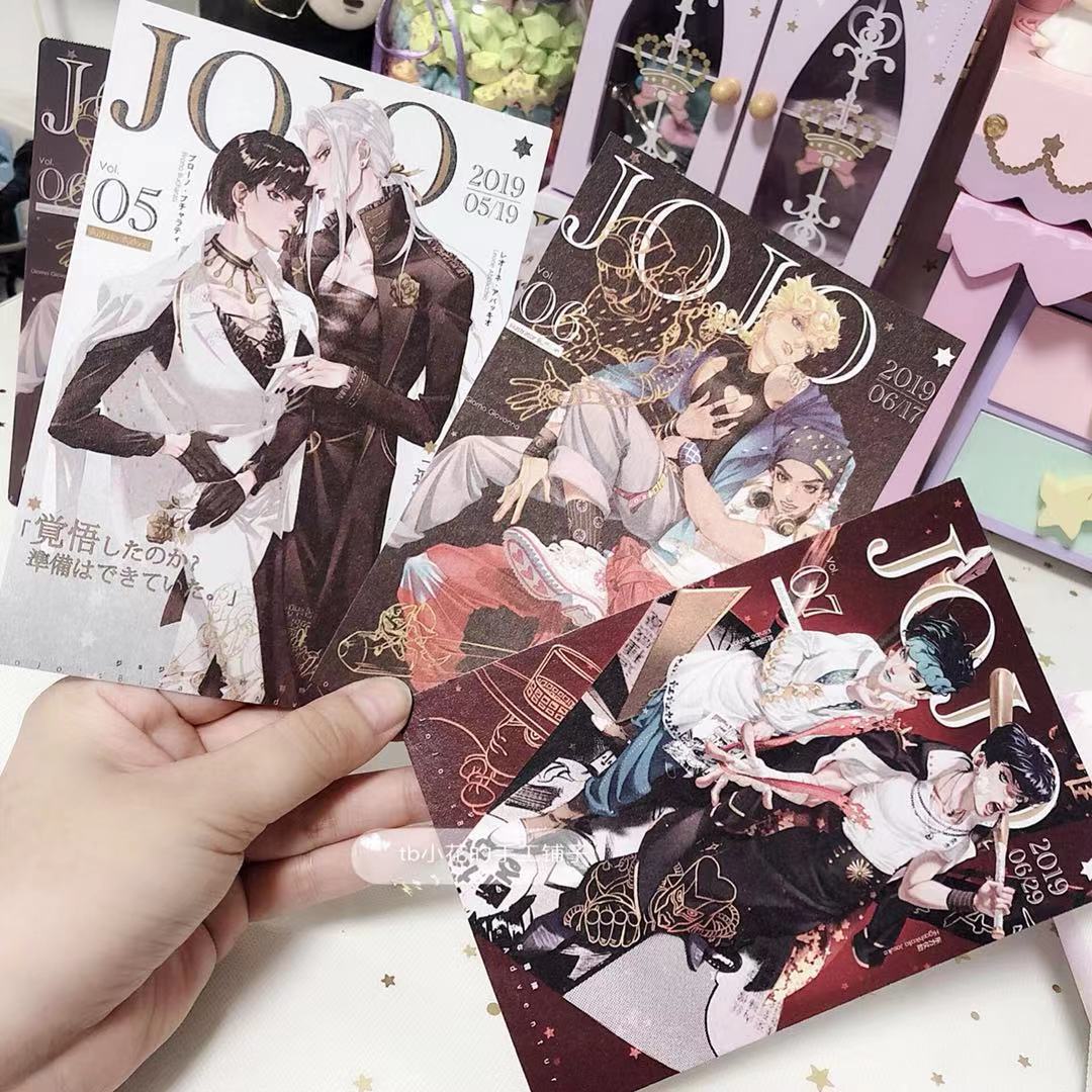 JOJO的奇妙冒险动漫同人周边挂画