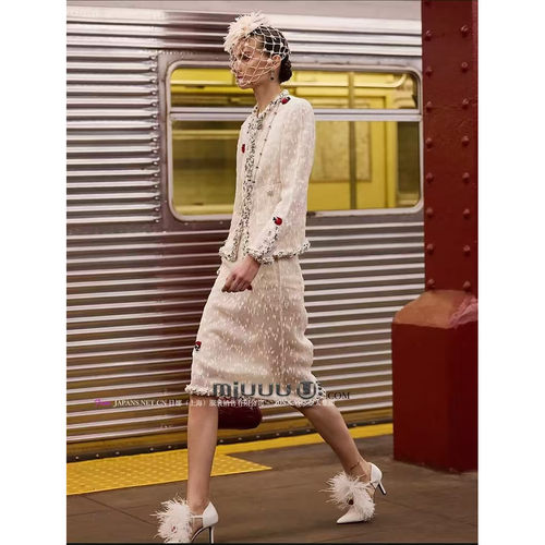 日娜高奢20XXASIA BUYER 12 fgo 优雅气质高级感重工刺绣针织上衣