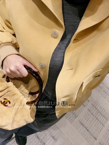 日娜高奢20XXASIA BUYER 12 ika 美式复古夹克外套女酷飒风短上衣