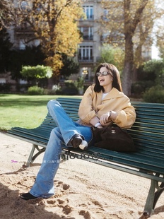 BUYER 复古夹克酷飒风短款 美式 外套上衣 hmo 日娜高奢20XXASIA