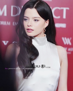 BUYER 高级白色缎面无袖 法式 开叉连衣裙 hmo 日娜高奢20XXASIA