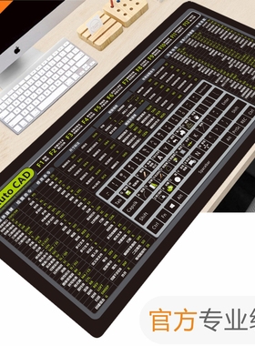 快捷键鼠标垫超大号专业版cad大全ps黑色wps办公excel ug pr衡文