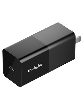 联想Thinkpad thinkplus口红电源65W手机平板笔记本YOGA14 X1 X390 T480 T490便携Type-C适配器快充pro充电器