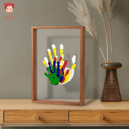 Памятная хваталка для младенца, отпечатки рук и ног, фоторамка, «сделай сам»