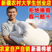 新疆棉被棉花被全棉被芯棉絮棉胎手工单双人被子褥子垫被新疆发货