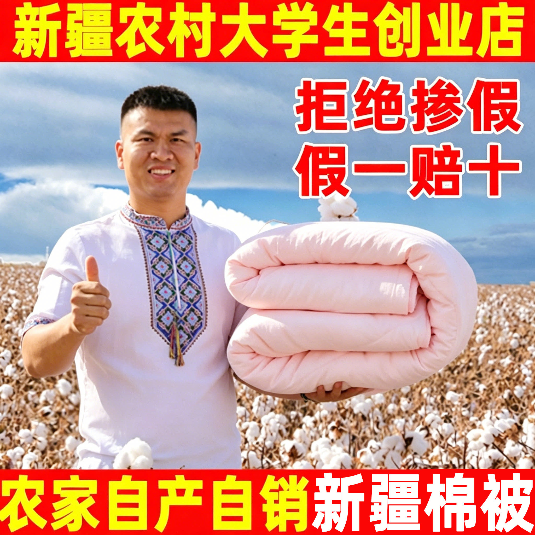 2025新棉新疆产地棉花被棉被芯