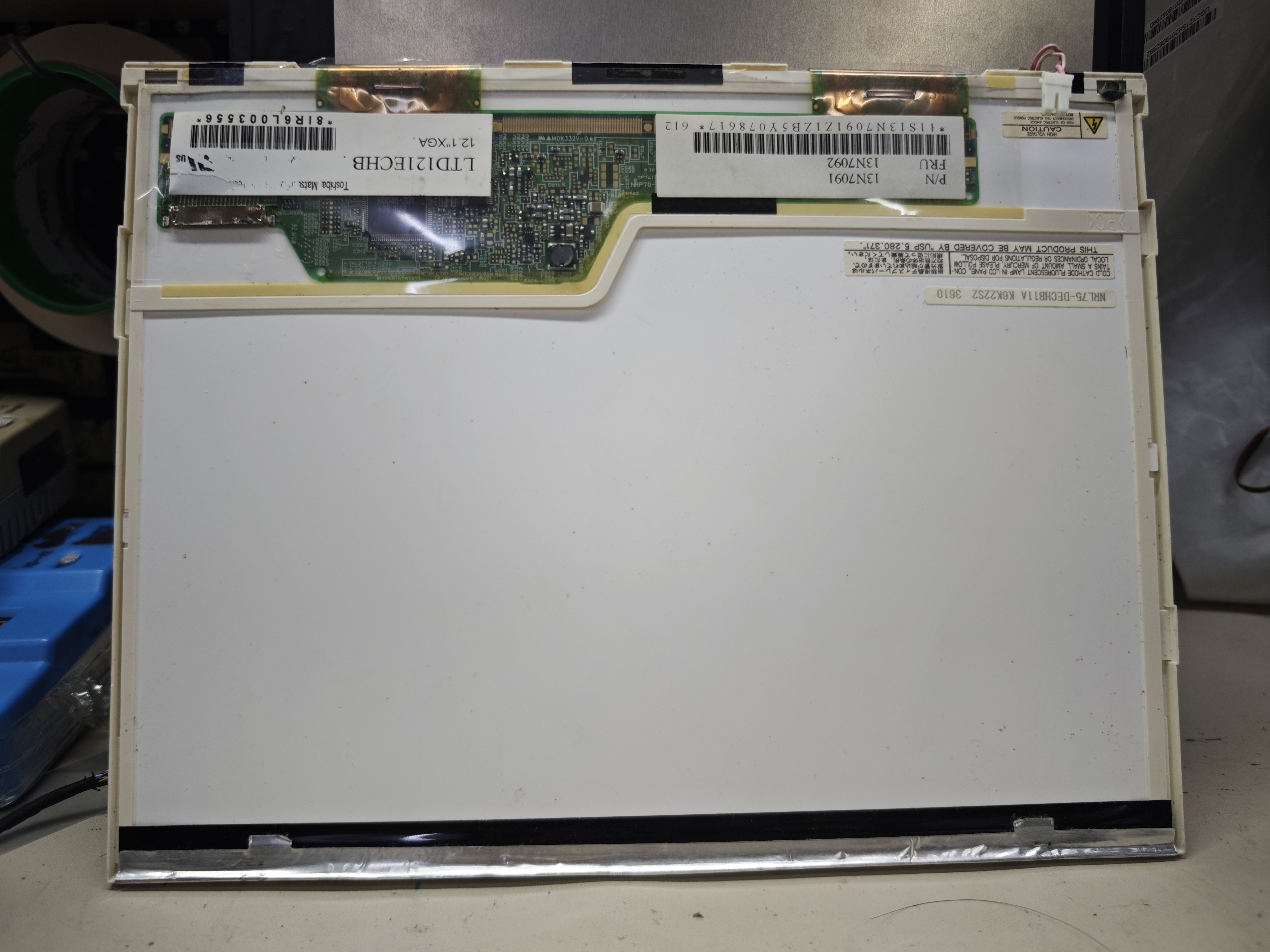 联想thinkpad IBM X60S X61S笔记本液晶屏幕LTD121ECHB
