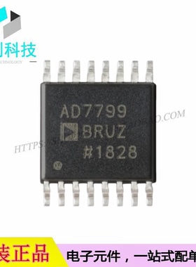 AD7799BRUZ-REEL TSSOP-16 3通道低噪声低功耗24位模数转芯片ADC