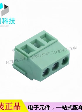 DB128L-5.08-3P-GN-S 螺钉式接线端子 间距5.08mm 直插1x3P 绿色
