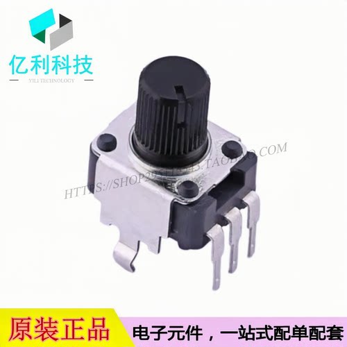 RK09K1130A8G 插件 可调电位器 10kΩ ±20%