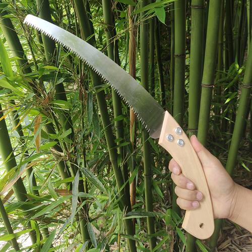新款家用手锯锯子进口手板锯手工锯果树细齿木板锯伐木园林锯钢锯