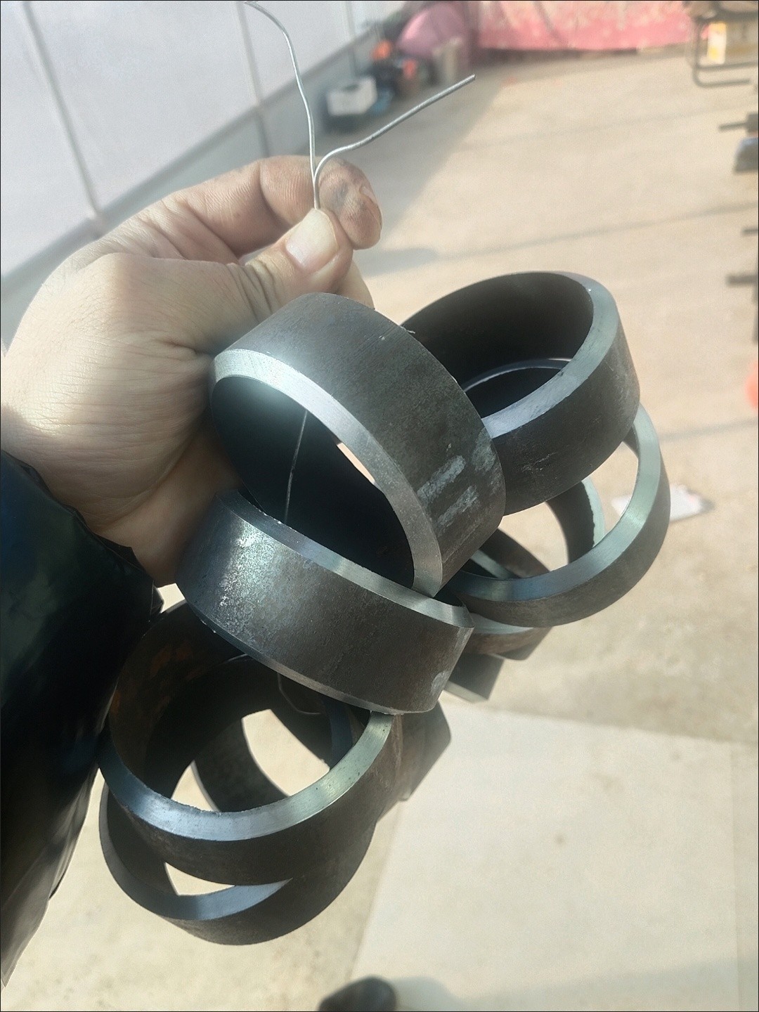 氩弧焊打底无缝练习短管标准双面坡口考试定制焊接短管氩弧焊坡口