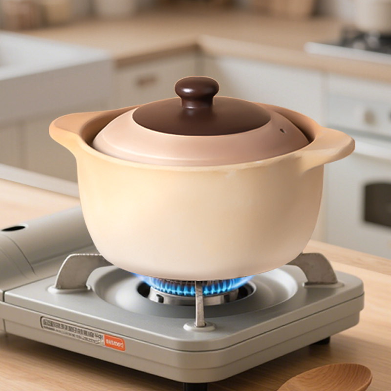 老式土砂锅商用煲仔饭砂锅燃气灶专用小沙锅砂锅煲耐高温干烧不裂